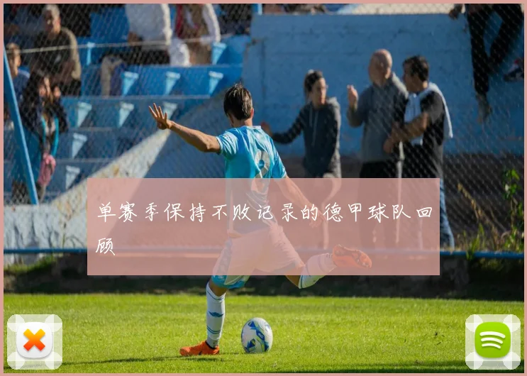 单赛季保持不败记录的德甲球队回顾
